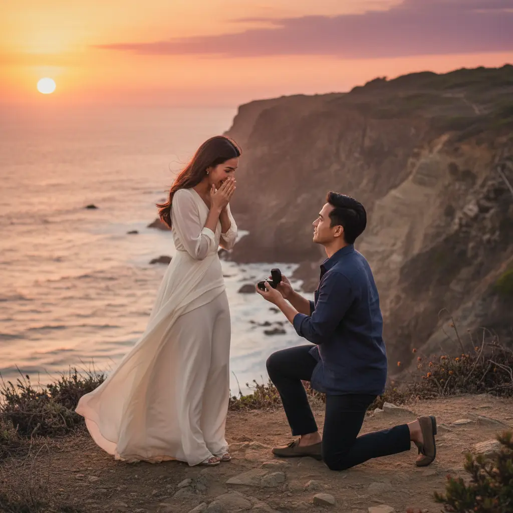 Sunset Cliff Romance - Tebing Senja