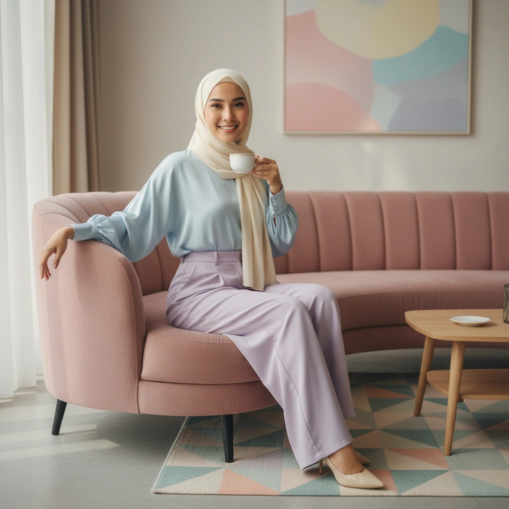 Chic Pastel di Sofa Modern