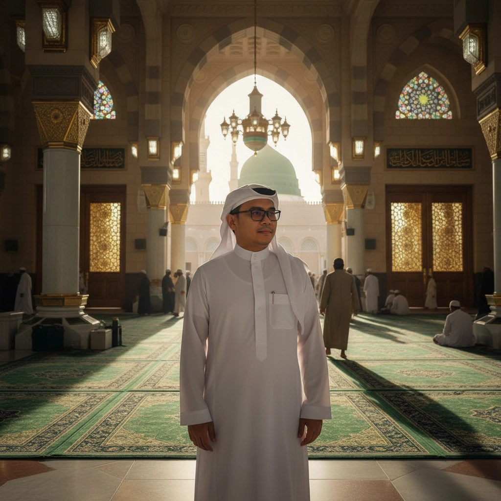 Dalam Masjid Nabawi