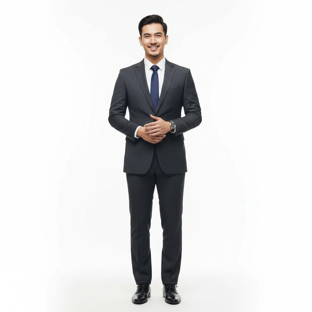 Pass Photo - Background Putih Formal