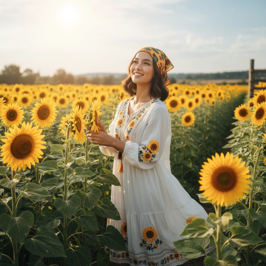 Sunflower Girl