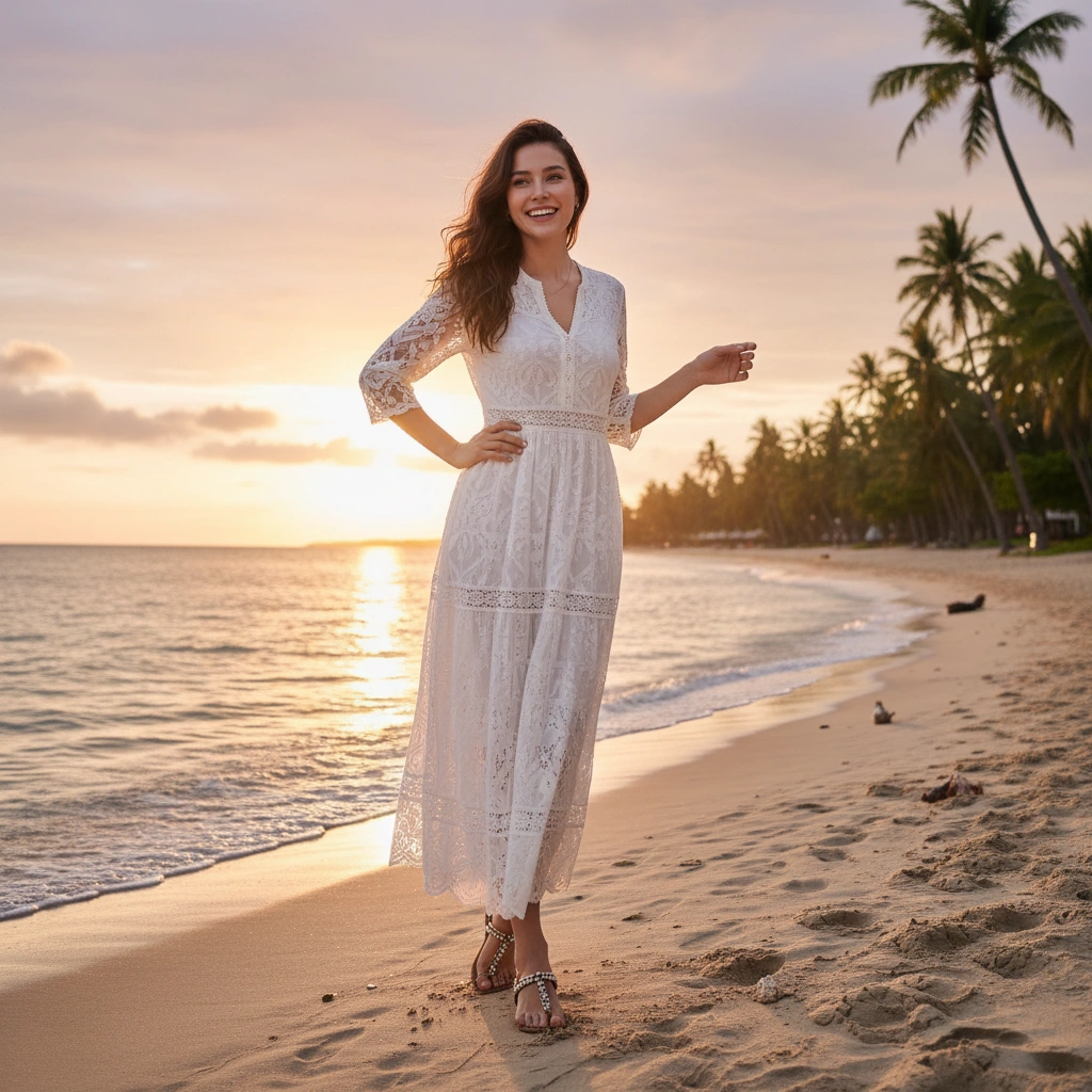 Tropical Beach Sunrise